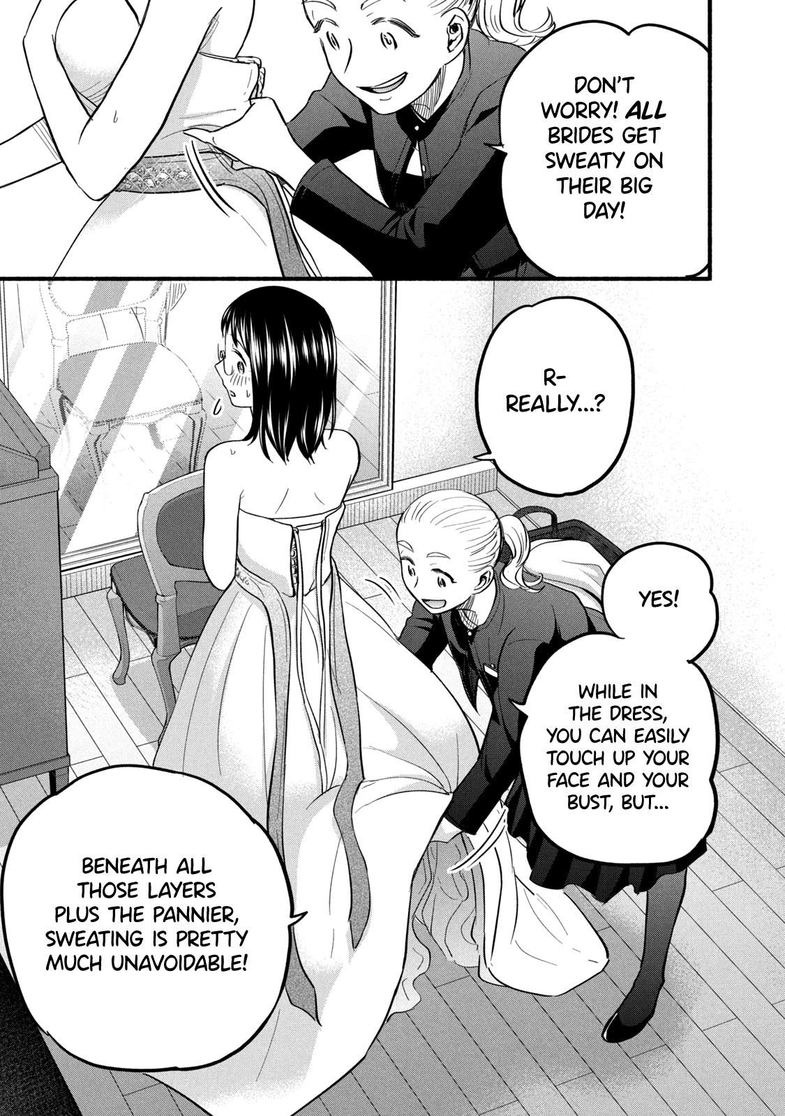 Ase To Sekken - Chapter 90: The Dress Fitting