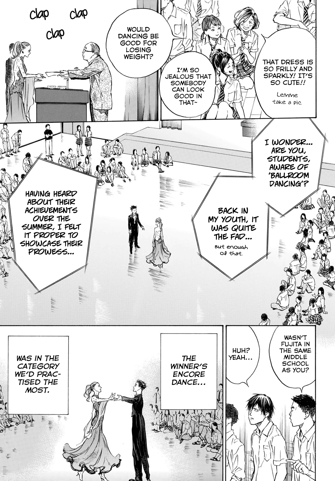 Ballroom E Youkoso - Chapter 55: The Night When The Mosquitos Fly