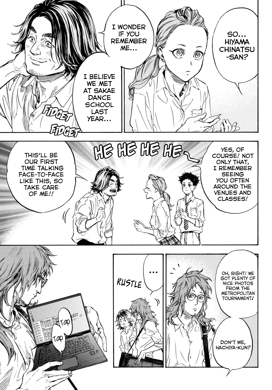 Ballroom E Youkoso - Chapter 56: The Gazing One