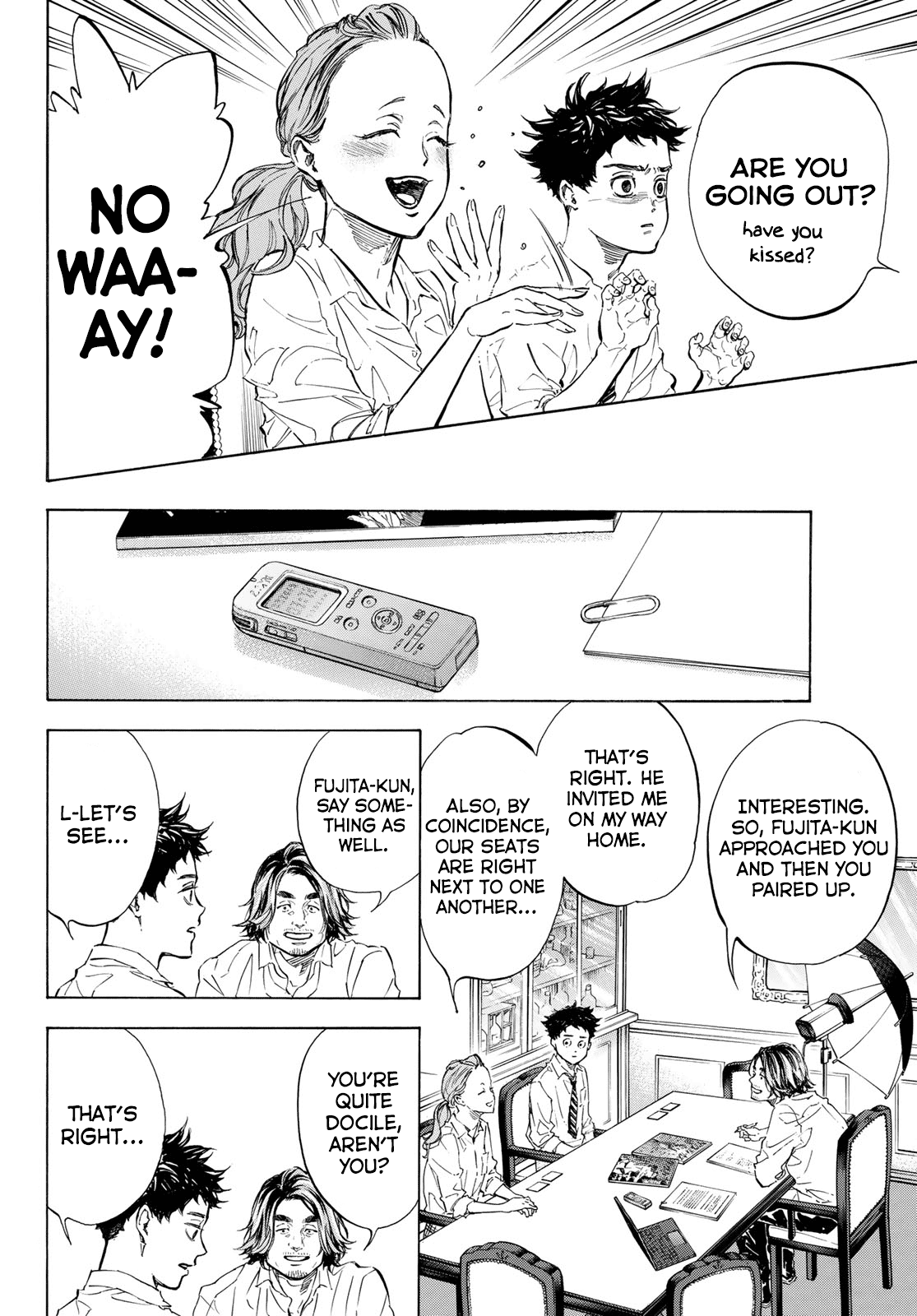 Ballroom E Youkoso - Chapter 56: The Gazing One