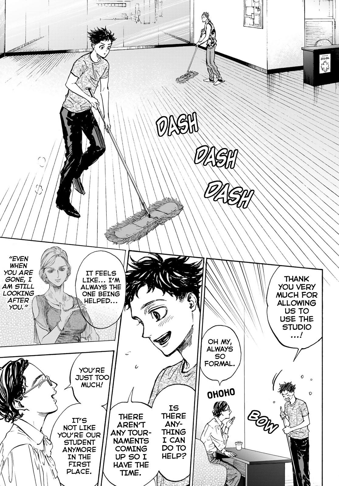 Ballroom E Youkoso - Chapter 67: Visitor