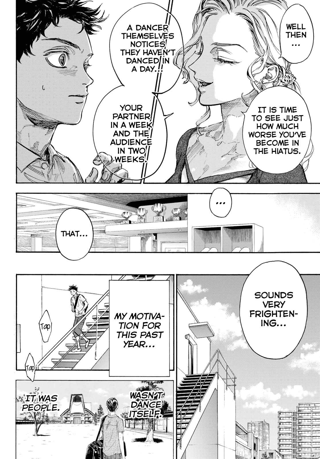 Ballroom E Youkoso - Chapter 66: Restart