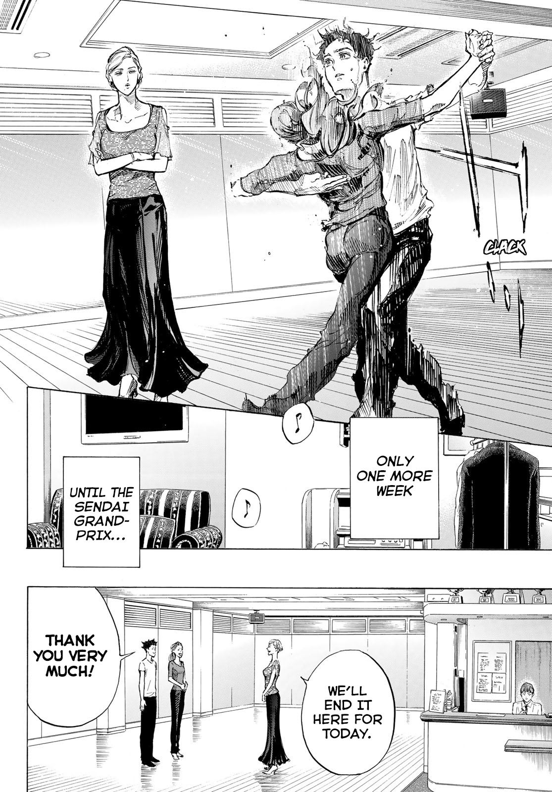 Ballroom E Youkoso - Chapter 57: White Tear