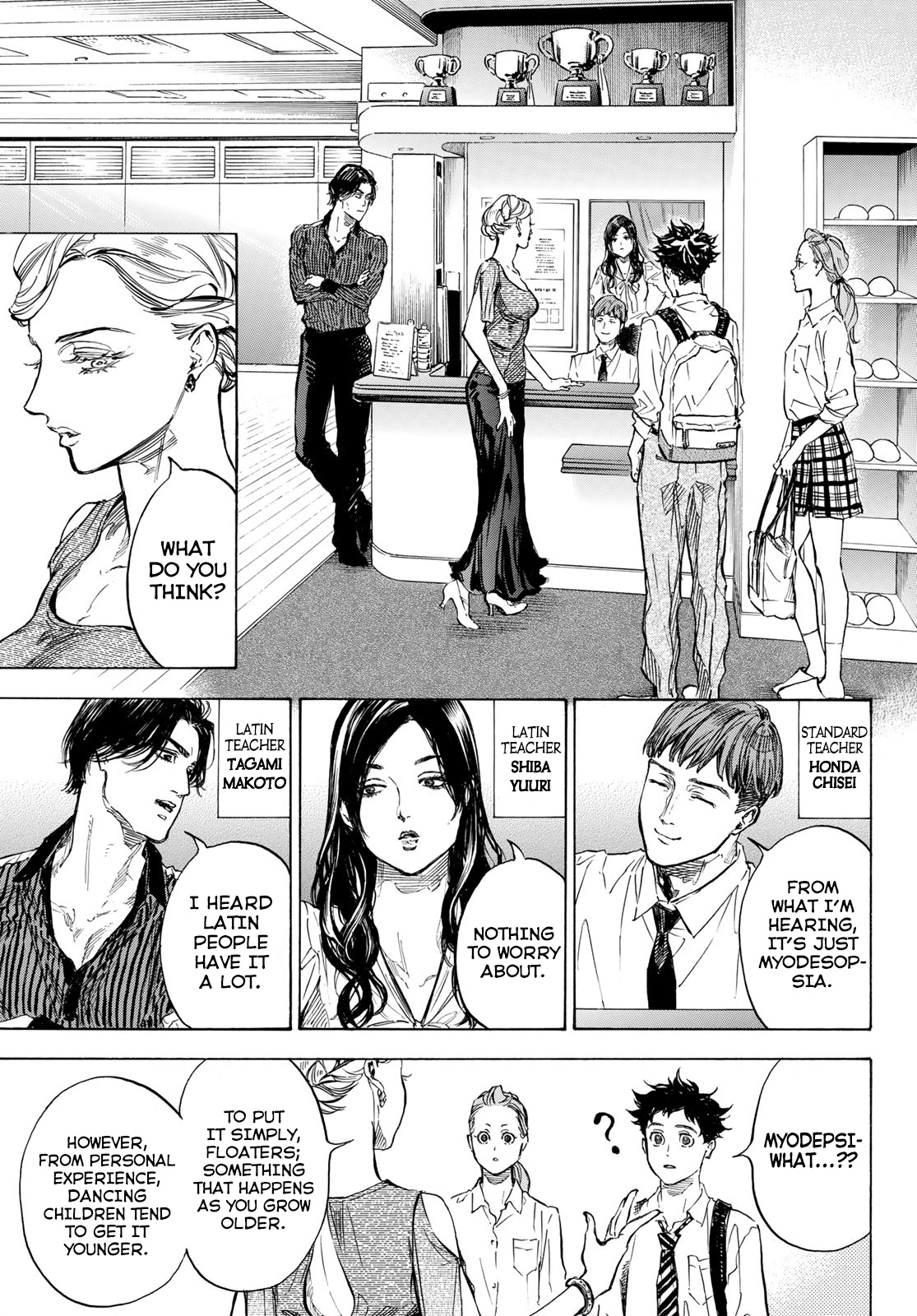 Ballroom E Youkoso - Chapter 57: White Tear