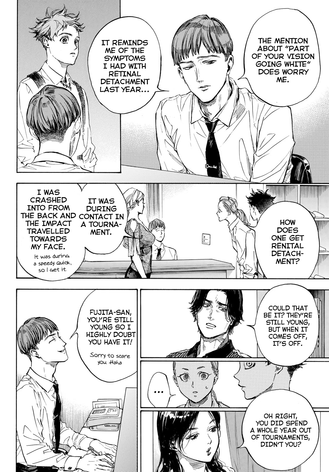 Ballroom E Youkoso - Chapter 57: White Tear