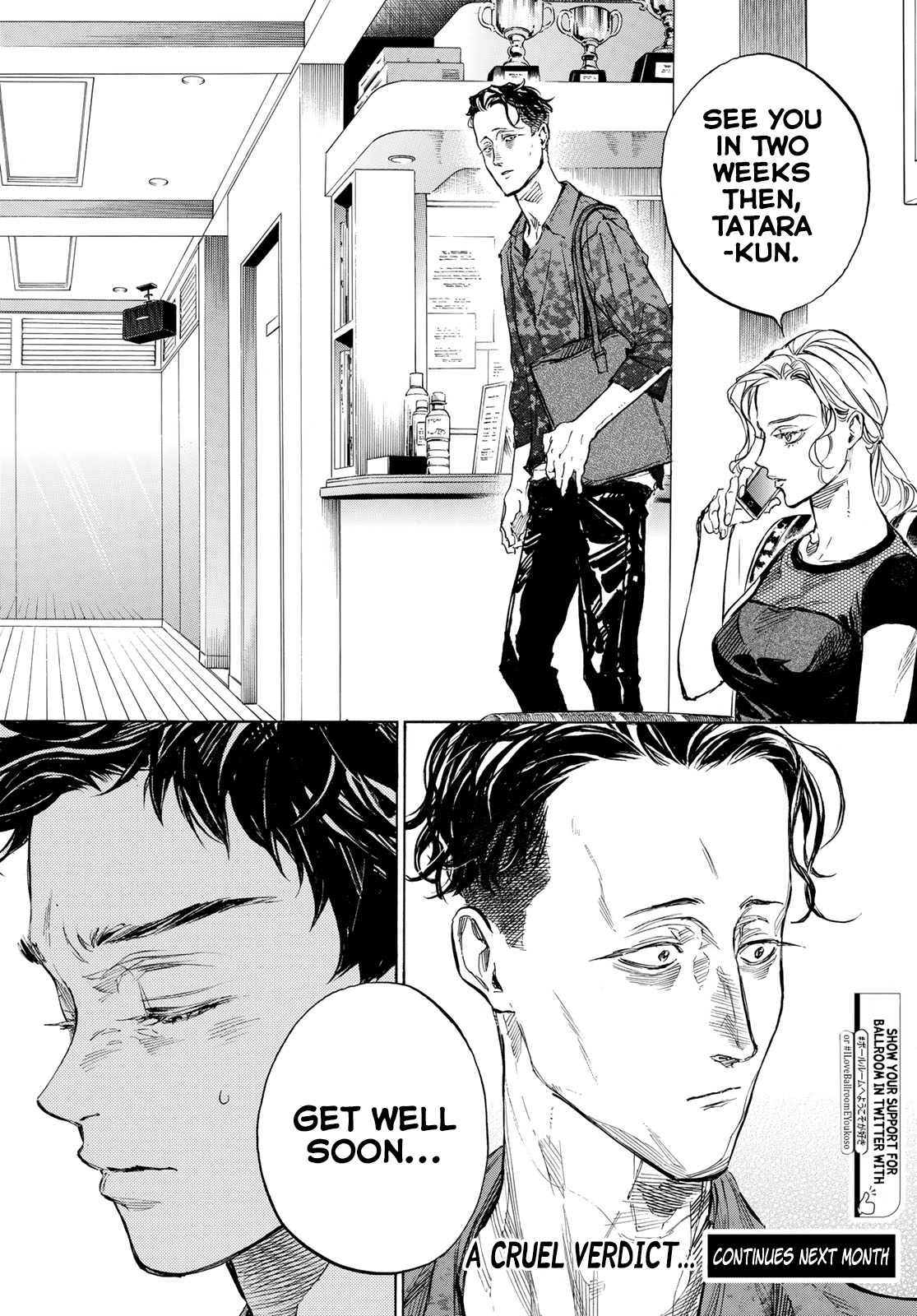 Ballroom E Youkoso - Chapter 57: White Tear