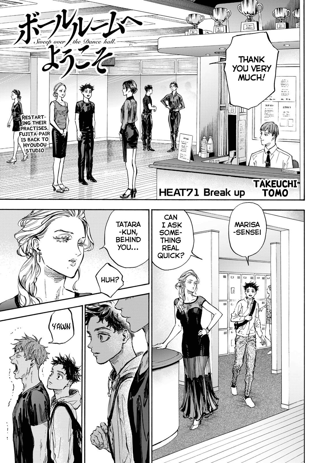 Ballroom E Youkoso - Chapter 71: Break Up