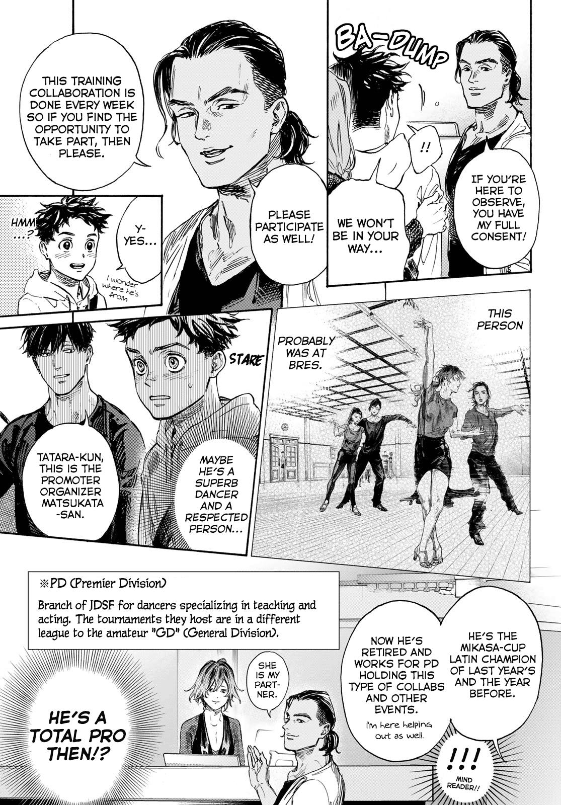 Ballroom E Youkoso - Chapter 72: Training Collaboration