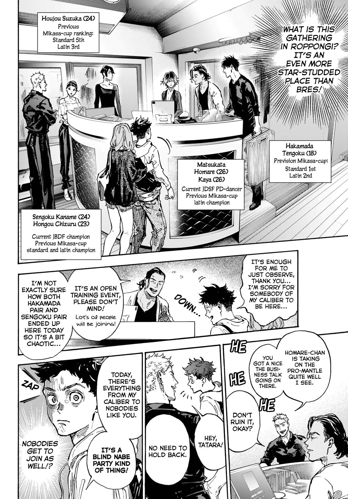 Ballroom E Youkoso - Chapter 72: Training Collaboration