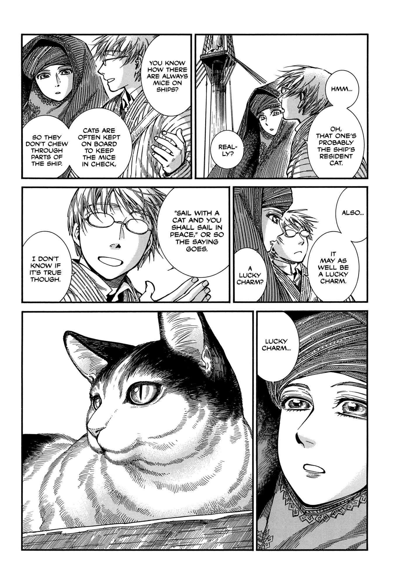 Otoyomegatari - Chapter 105: The Cat Aboard