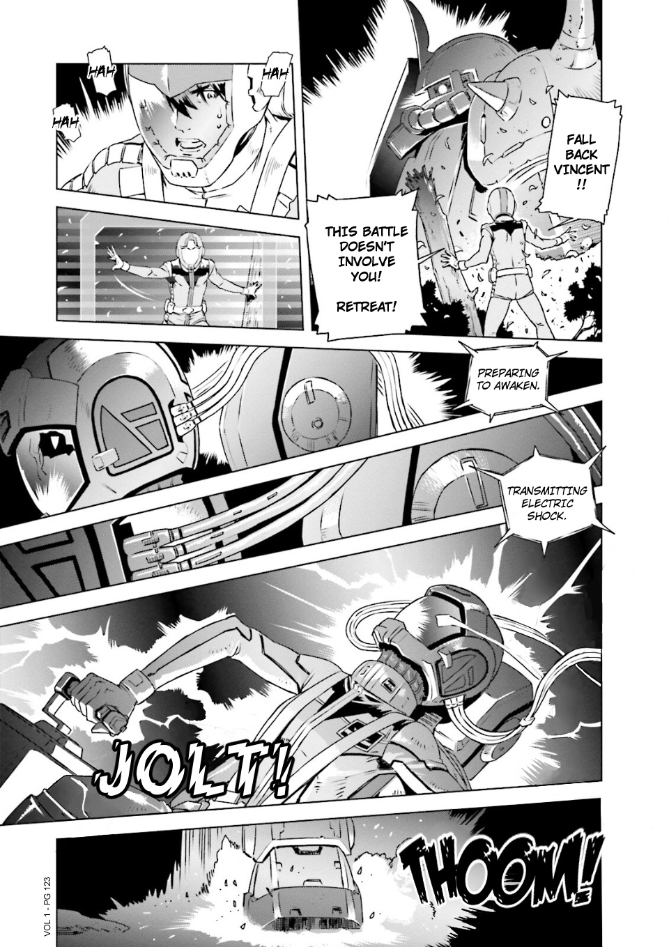 Mobile Suit Gundam Side Story - Missing Link - Vol.1 Chapter 5: You Traitor