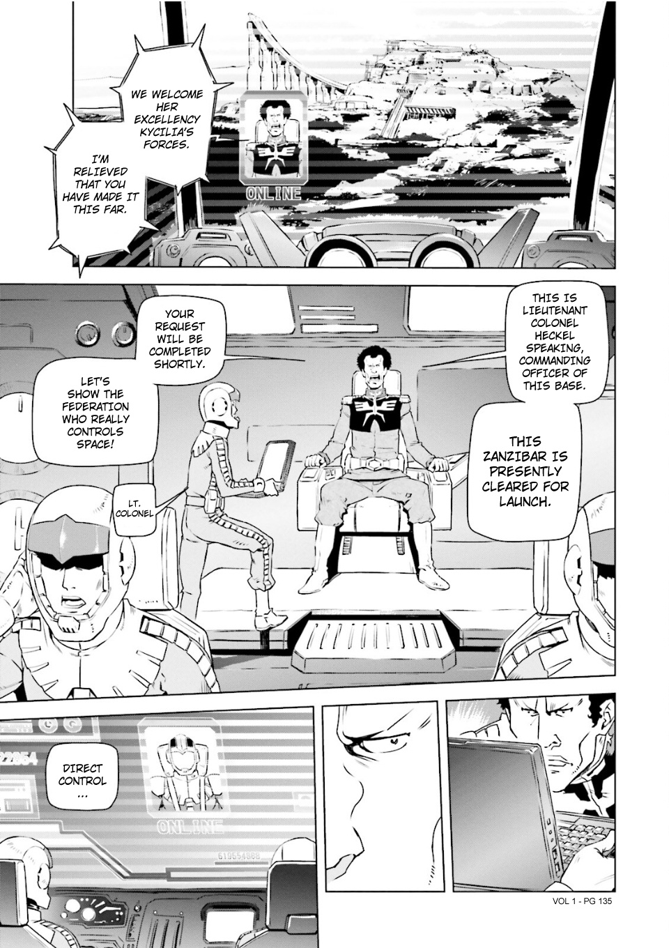 Mobile Suit Gundam Side Story - Missing Link - Vol.1 Chapter 5: You Traitor