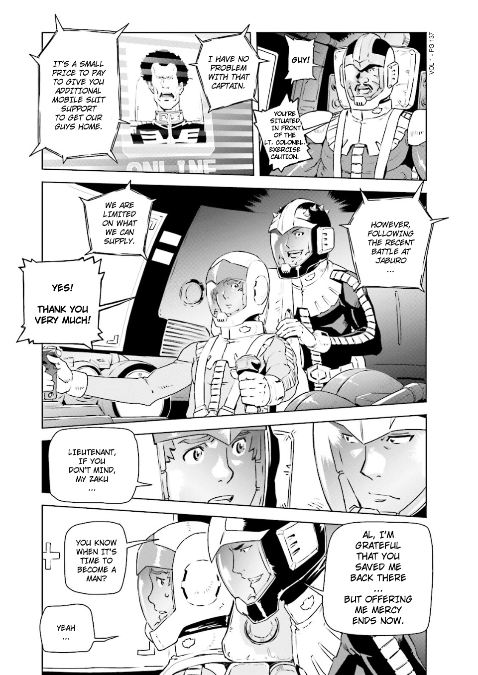 Mobile Suit Gundam Side Story - Missing Link - Vol.1 Chapter 5: You Traitor