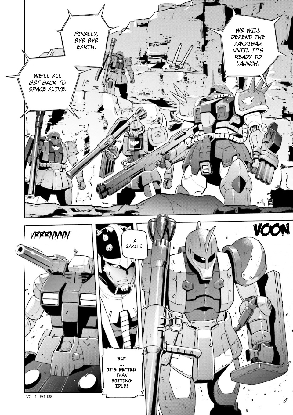 Mobile Suit Gundam Side Story - Missing Link - Vol.1 Chapter 5: You Traitor