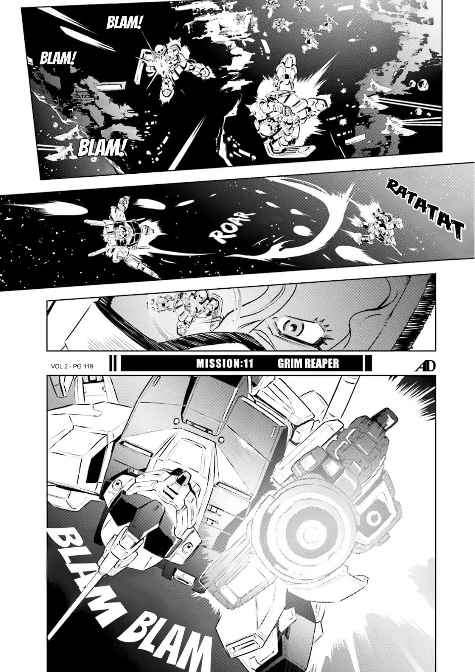 Mobile Suit Gundam Side Story - Missing Link - Vol.2 Chapter 11: Grim Reaper