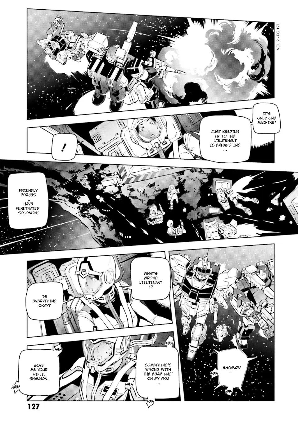 Mobile Suit Gundam Side Story - Missing Link - Vol.2 Chapter 11: Grim Reaper