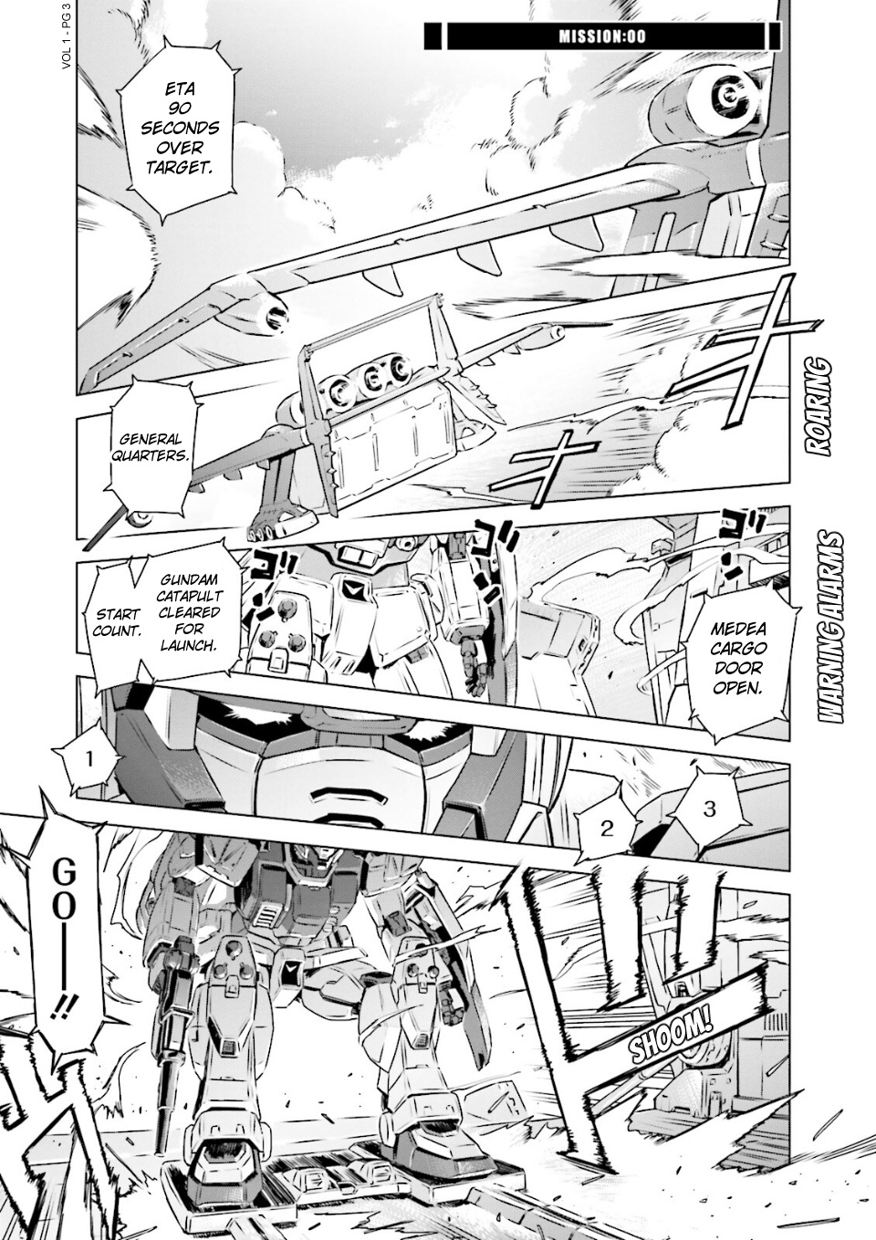 Mobile Suit Gundam Side Story - Missing Link - Vol.1 Chapter 0: Mission: 00