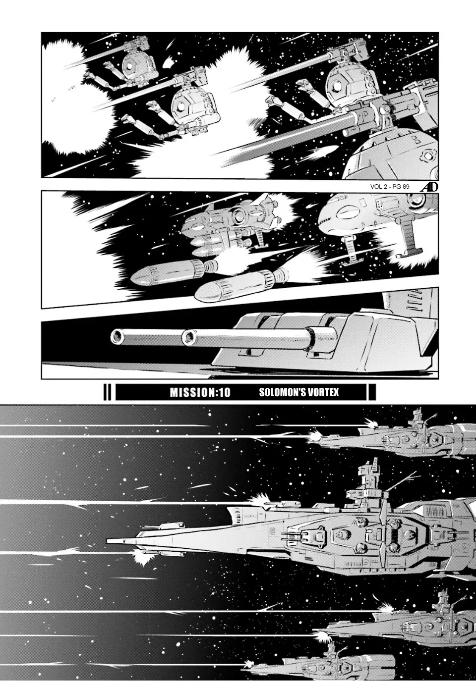 Mobile Suit Gundam Side Story - Missing Link - Vol.2 Chapter 10: Solomon's Vortex