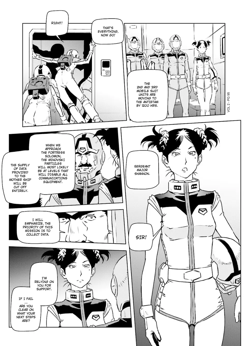 Mobile Suit Gundam Side Story - Missing Link - Vol.2 Chapter 10: Solomon's Vortex