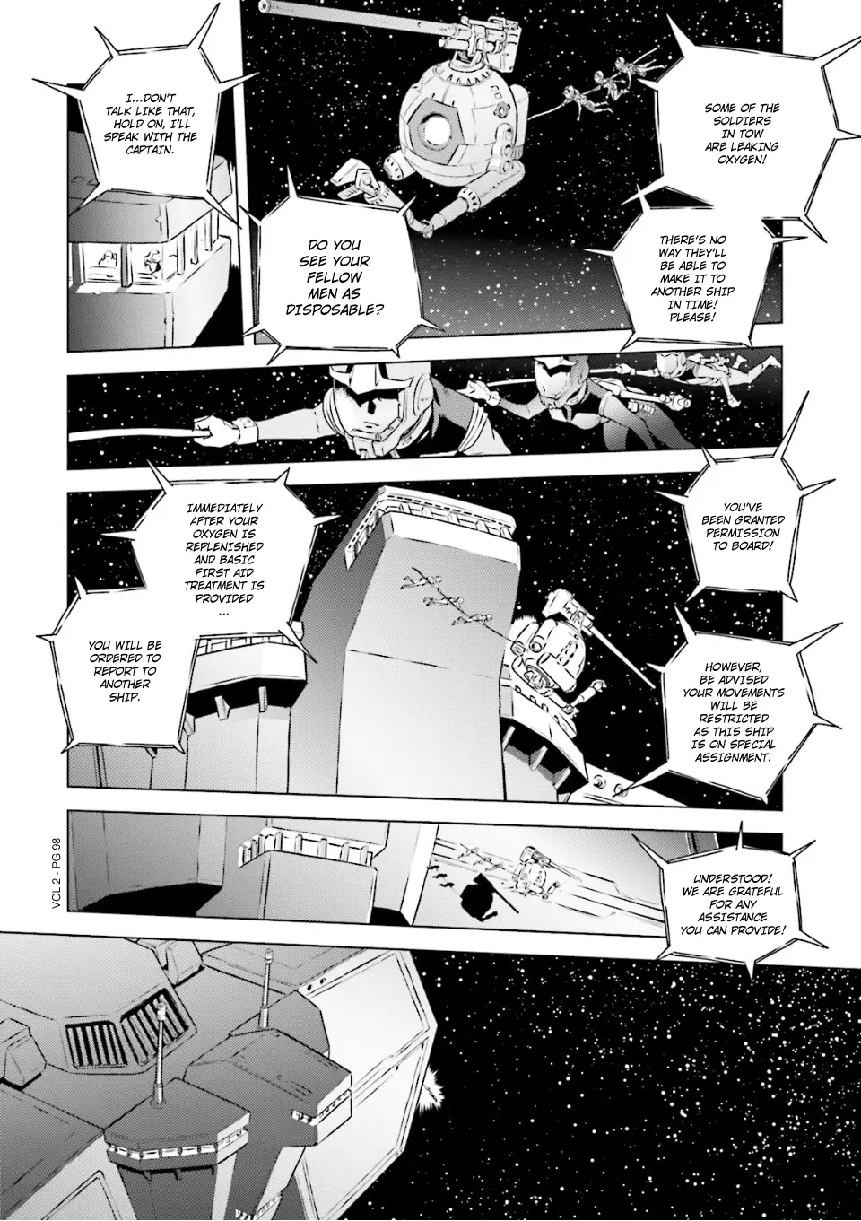 Mobile Suit Gundam Side Story - Missing Link - Vol.2 Chapter 10: Solomon's Vortex