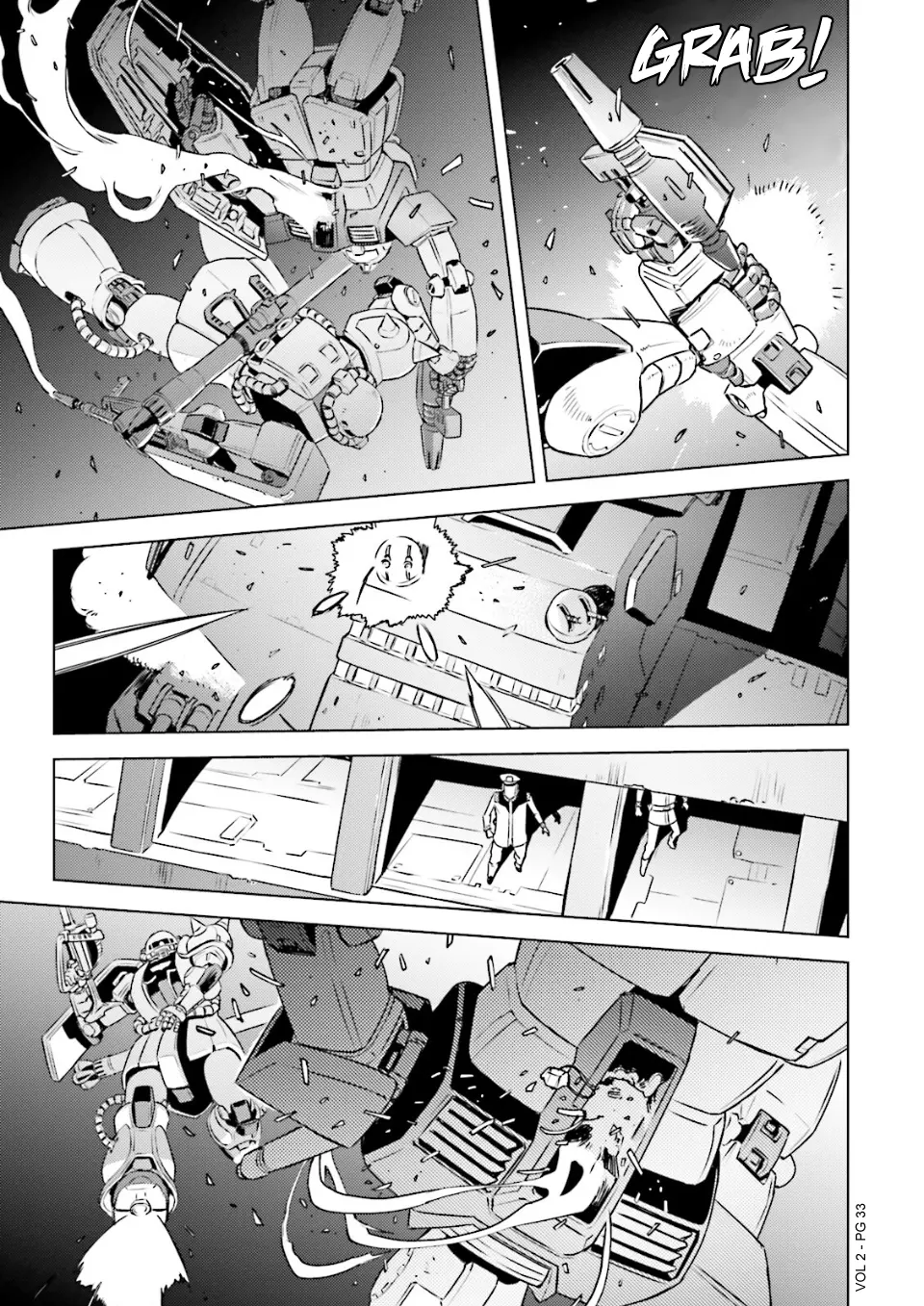 Mobile Suit Gundam Side Story - Missing Link - Vol.2 Chapter 8: Farewell Marchosias, Farewell Comrades