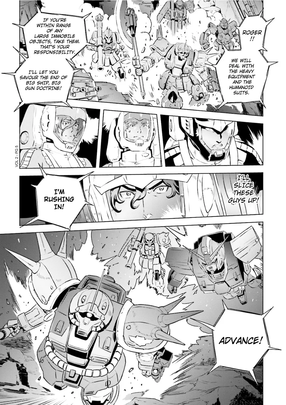 Mobile Suit Gundam Side Story - Missing Link - Vol.2 Chapter 7: Contact