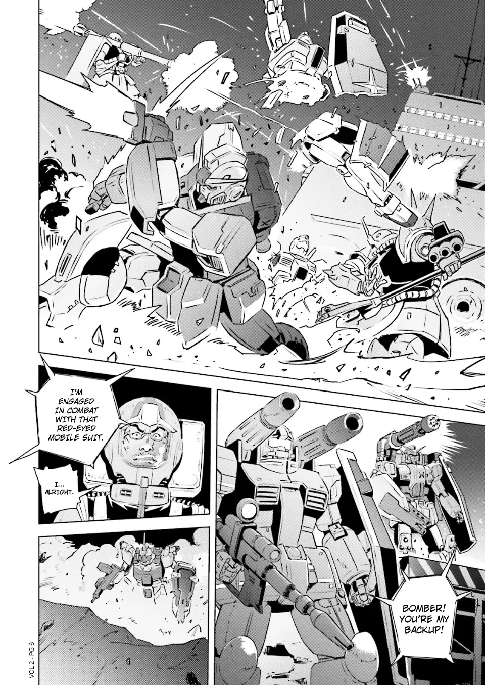 Mobile Suit Gundam Side Story - Missing Link - Vol.2 Chapter 7: Contact