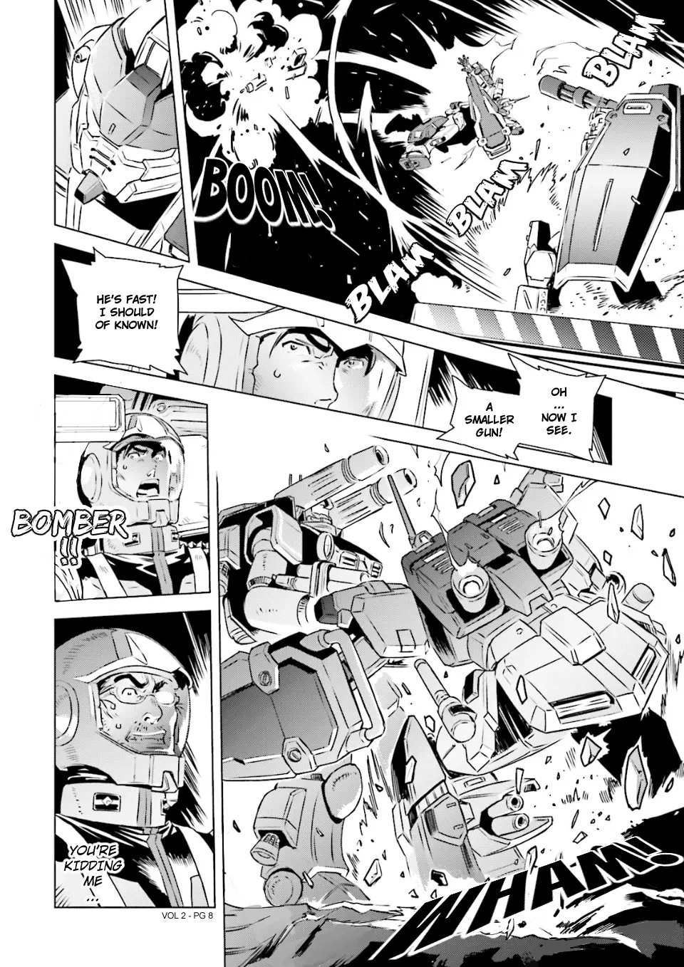 Mobile Suit Gundam Side Story - Missing Link - Vol.2 Chapter 7: Contact