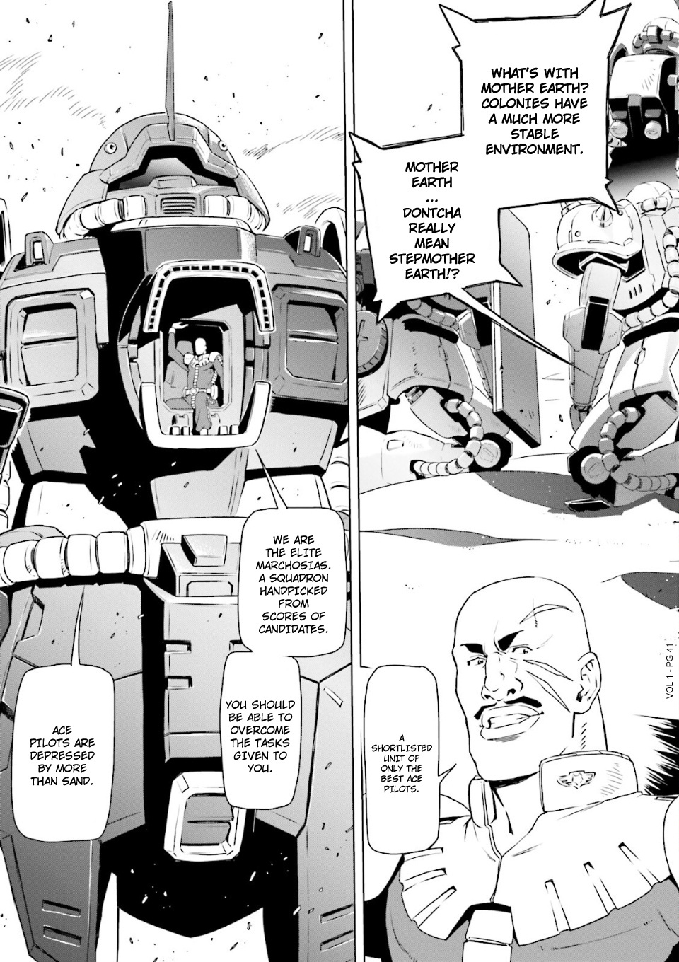 Mobile Suit Gundam Side Story - Missing Link - Vol.1 Chapter 2: Marchosias Squadron