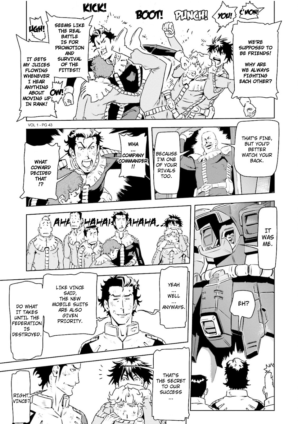 Mobile Suit Gundam Side Story - Missing Link - Vol.1 Chapter 2: Marchosias Squadron