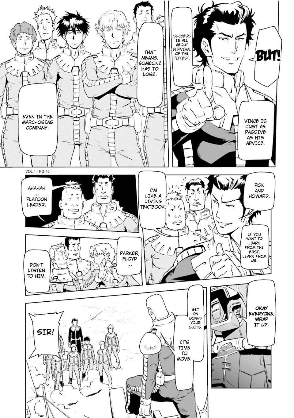 Mobile Suit Gundam Side Story - Missing Link - Vol.1 Chapter 2: Marchosias Squadron