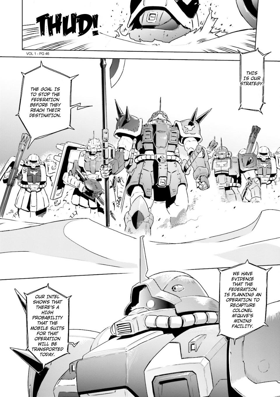 Mobile Suit Gundam Side Story - Missing Link - Vol.1 Chapter 2: Marchosias Squadron