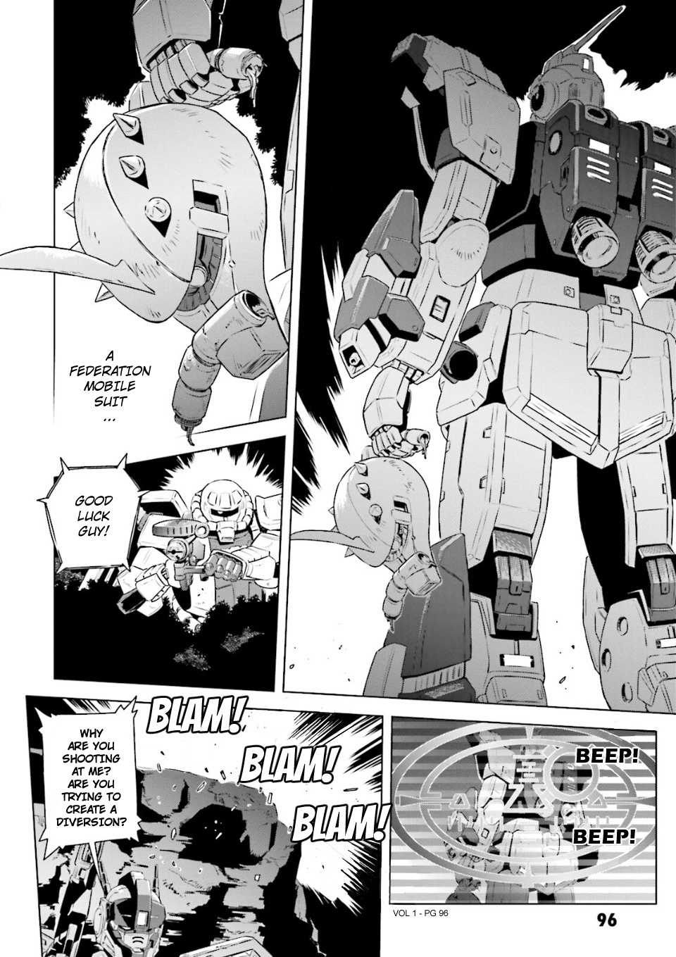 Mobile Suit Gundam Side Story - Missing Link - Vol.1 Chapter 4: The Father, Son, And The Devil