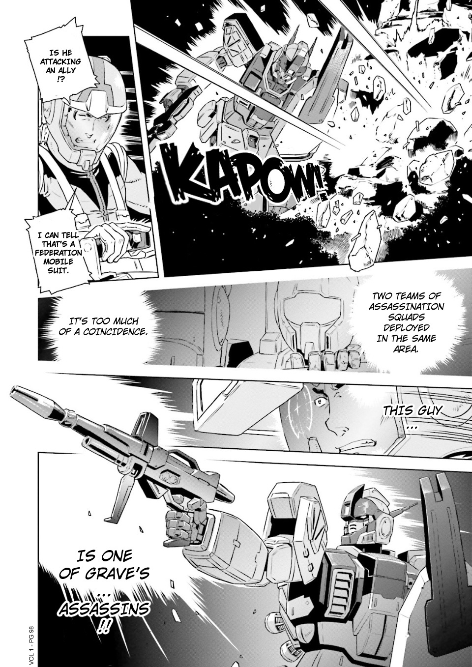 Mobile Suit Gundam Side Story - Missing Link - Vol.1 Chapter 4: The Father, Son, And The Devil