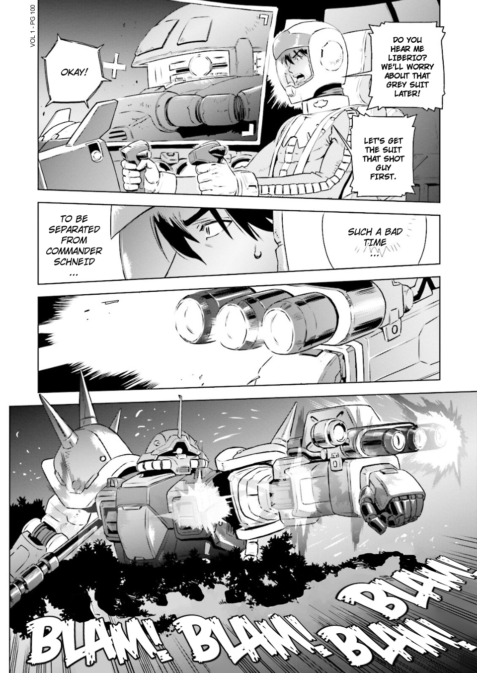 Mobile Suit Gundam Side Story - Missing Link - Vol.1 Chapter 4: The Father, Son, And The Devil