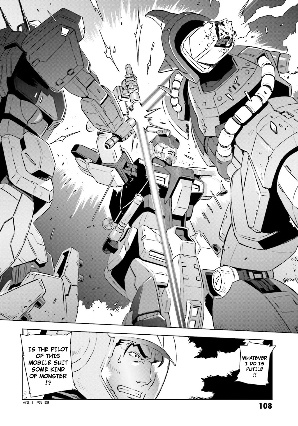 Mobile Suit Gundam Side Story - Missing Link - Vol.1 Chapter 4: The Father, Son, And The Devil