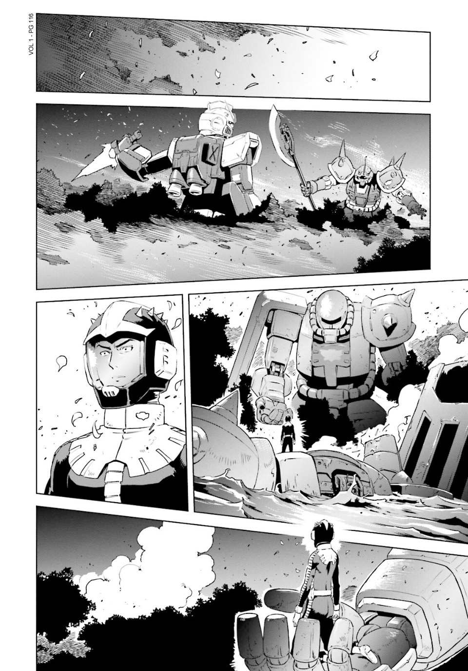 Mobile Suit Gundam Side Story - Missing Link - Vol.1 Chapter 4: The Father, Son, And The Devil