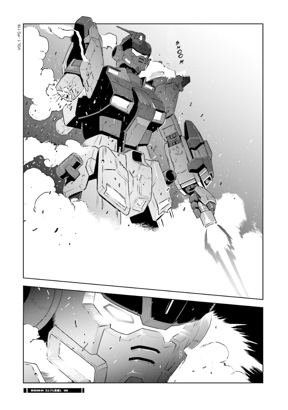 Mobile Suit Gundam Side Story - Missing Link - Vol.1 Chapter 4: The Father, Son, And The Devil