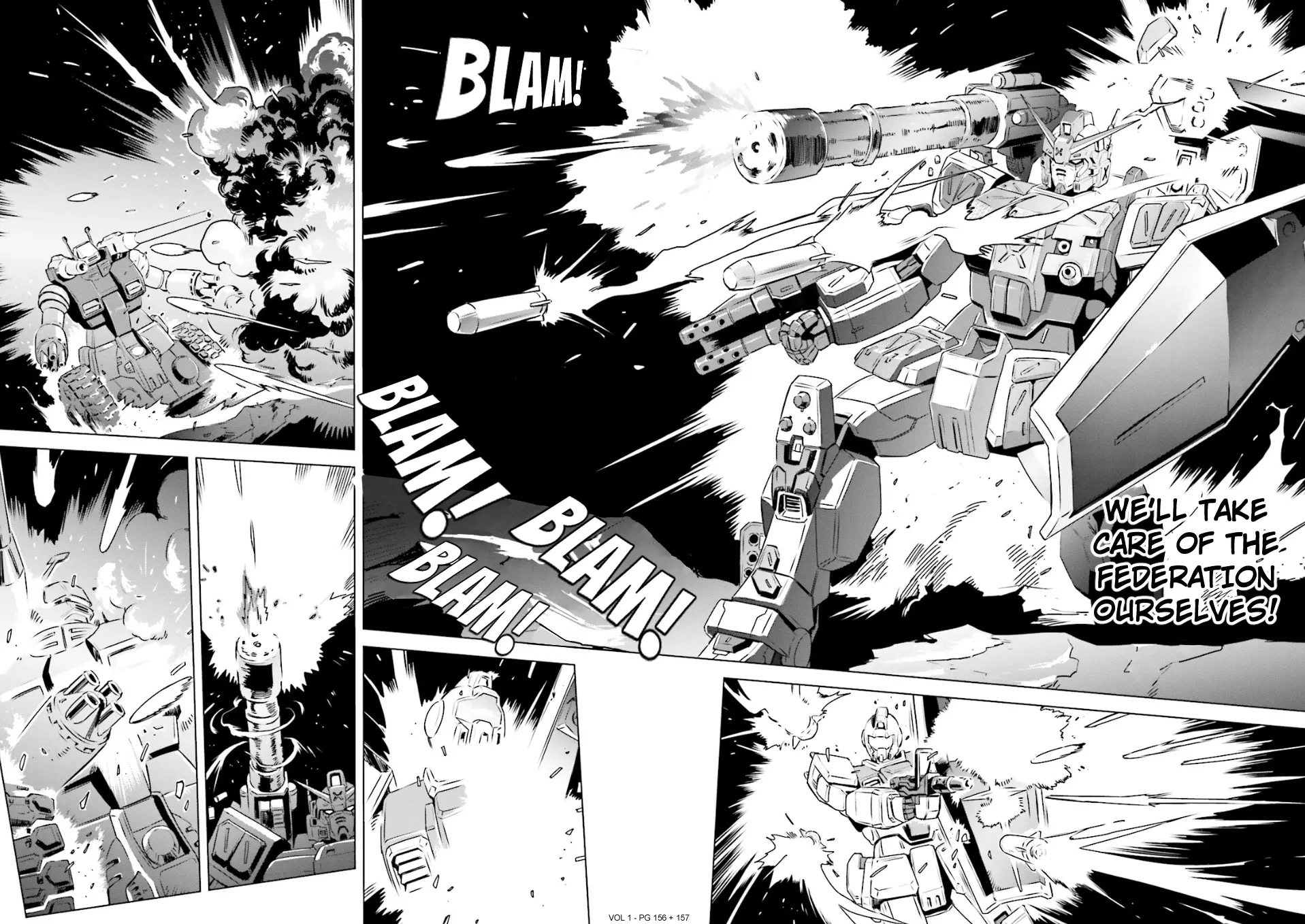 Mobile Suit Gundam Side Story - Missing Link - Vol.1 Chapter 6: Father And Son, Again