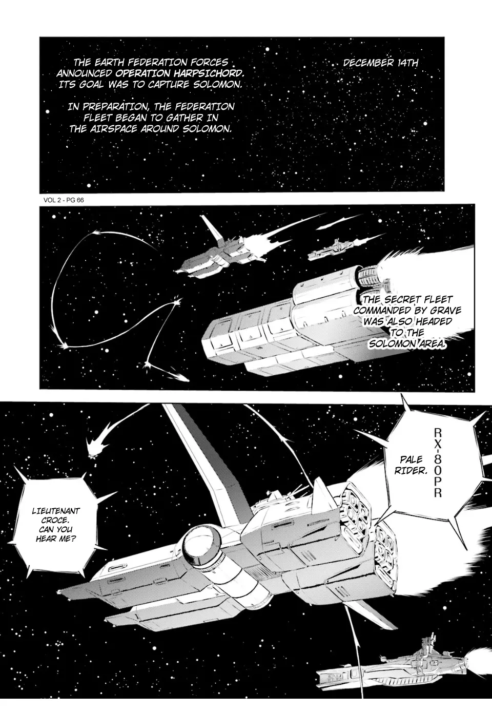 Mobile Suit Gundam Side Story - Missing Link - Vol.2 Chapter 9: Ace On The Moon