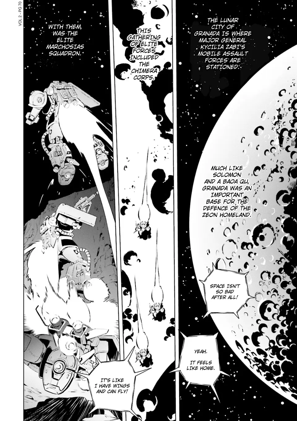 Mobile Suit Gundam Side Story - Missing Link - Vol.2 Chapter 9: Ace On The Moon