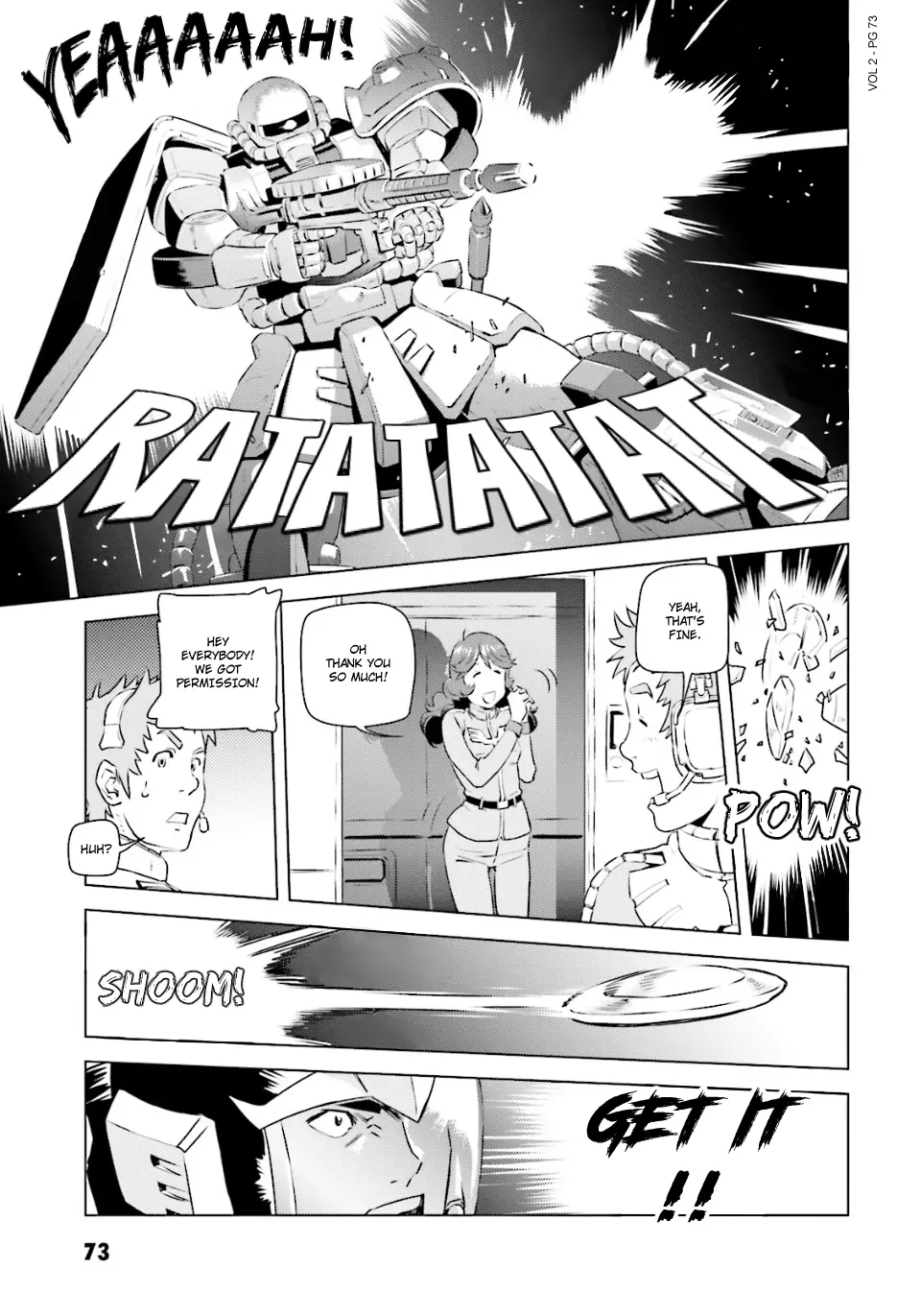 Mobile Suit Gundam Side Story - Missing Link - Vol.2 Chapter 9: Ace On The Moon