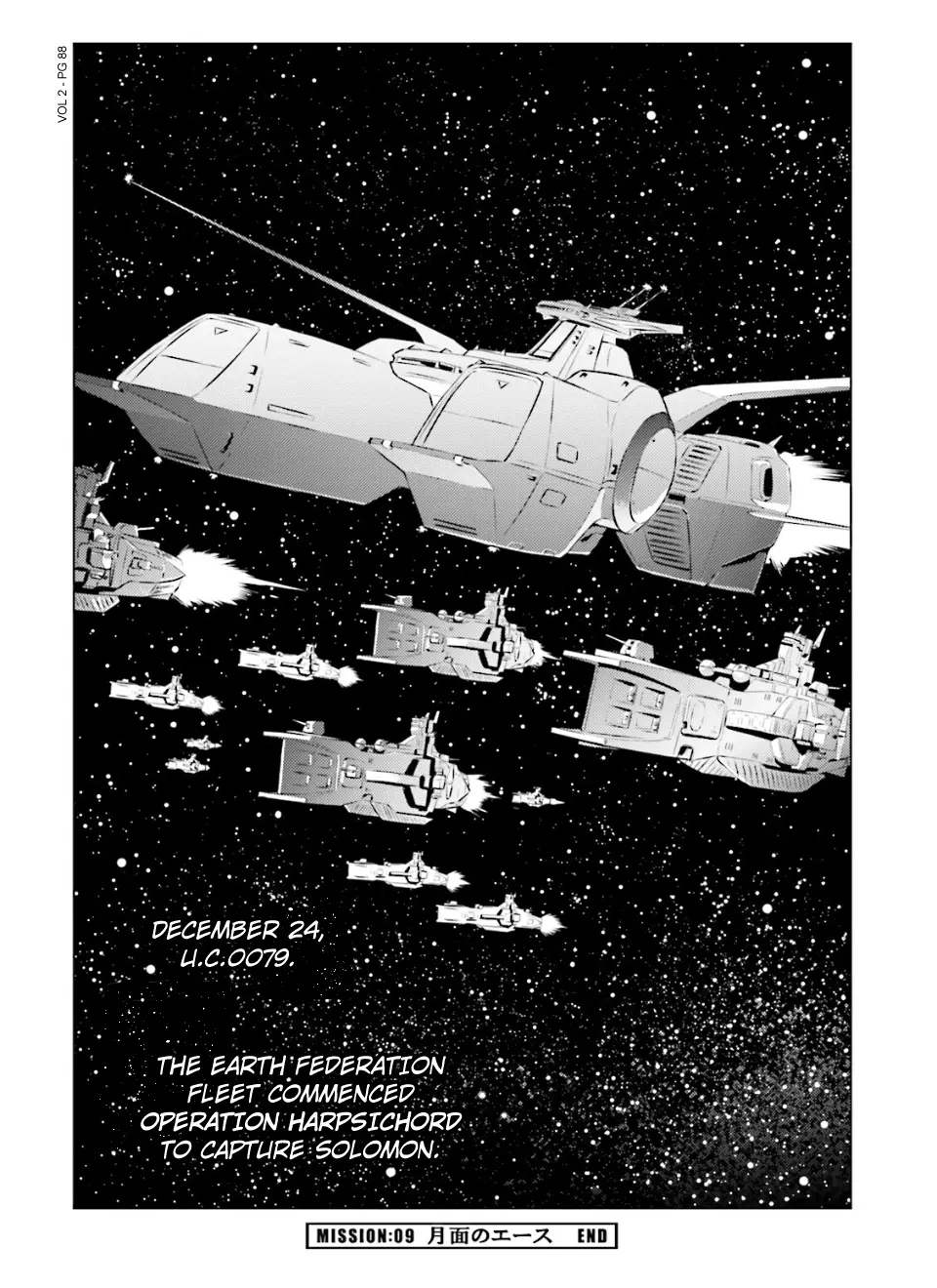 Mobile Suit Gundam Side Story - Missing Link - Vol.2 Chapter 9: Ace On The Moon