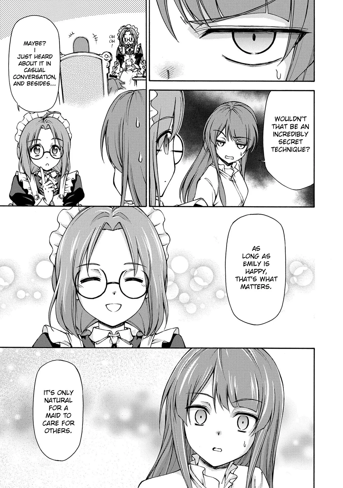 Maid Nara Touzen Desu. ~Nureginu Wo Kiserareta Bannou Maid-San Wa Tabi Ni Deru Koto Ni Shimashita.~ - Vol.1 Chapter 2: Episode 2: Emily The Permanent Rookie