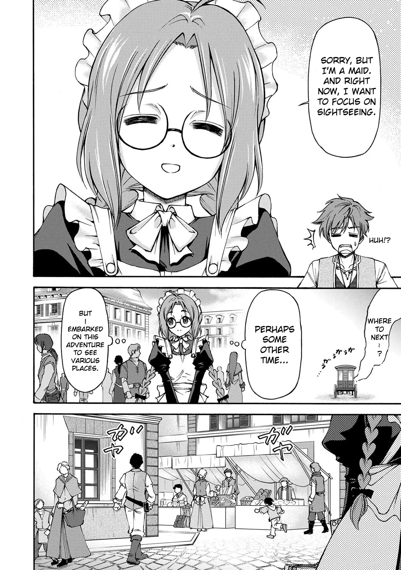 Maid Nara Touzen Desu. ~Nureginu Wo Kiserareta Bannou Maid-San Wa Tabi Ni Deru Koto Ni Shimashita.~ - Vol.1 Chapter 1: The Million Gold Maid