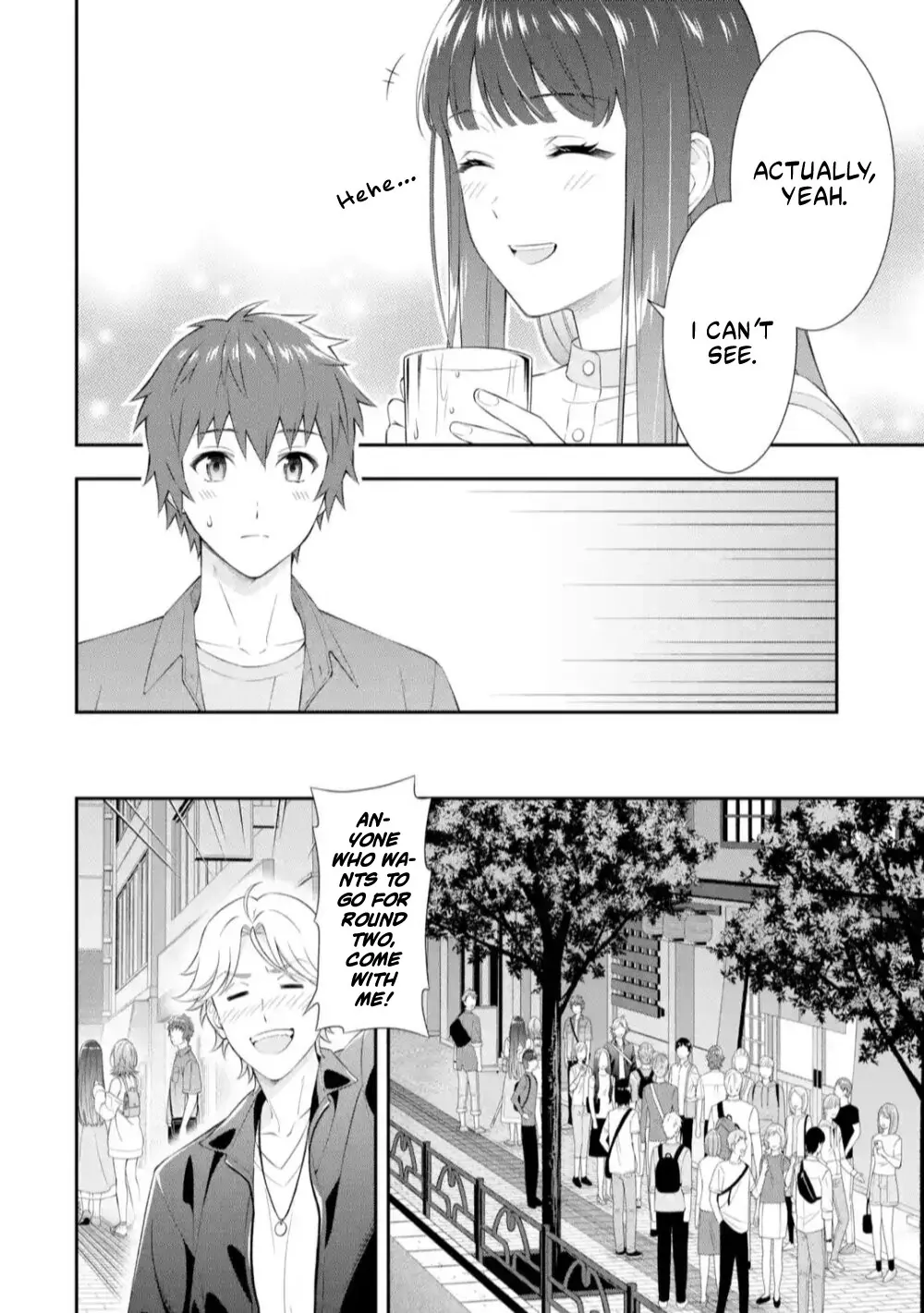 Toumei Na Yoru Ni Kakeru-Kun To, Me Ni Mienai Koi Wo Shita. - Chapter 1.1