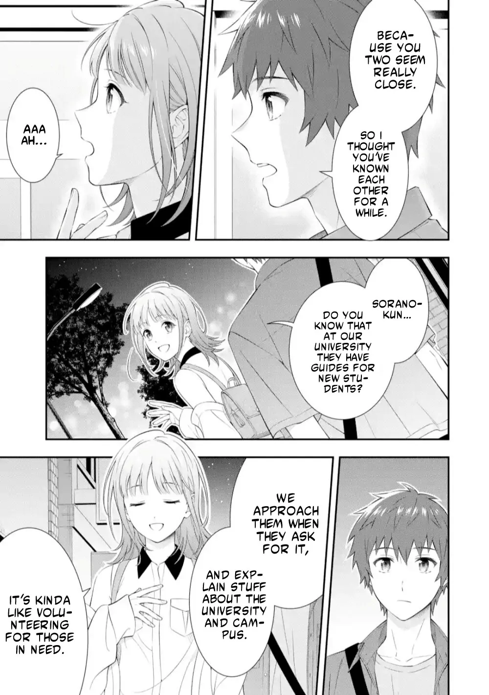 Toumei Na Yoru Ni Kakeru-Kun To, Me Ni Mienai Koi Wo Shita. - Chapter 1.1