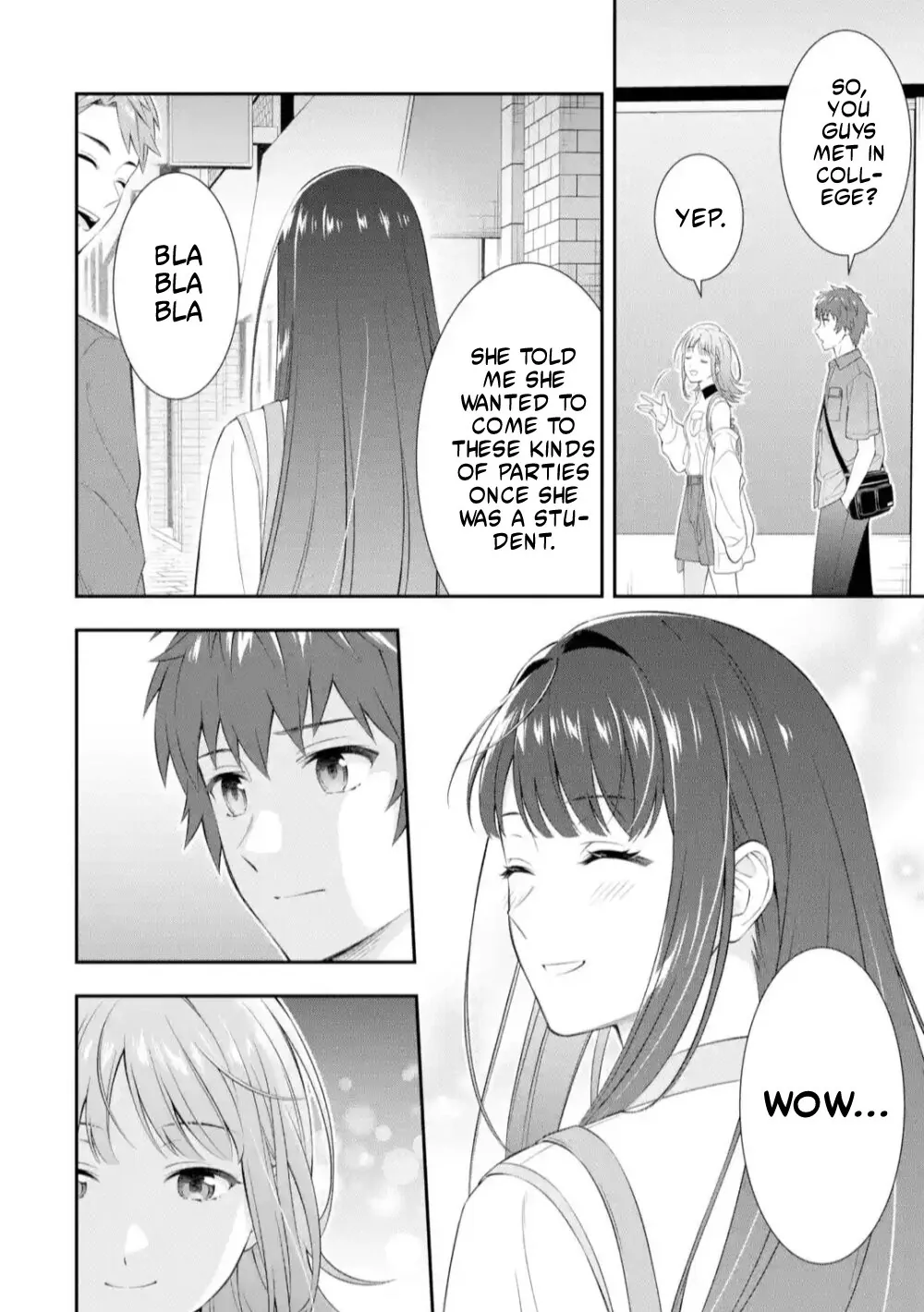 Toumei Na Yoru Ni Kakeru-Kun To, Me Ni Mienai Koi Wo Shita. - Chapter 1.1