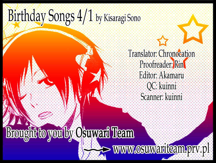 Birthday Songs 4/1 - Chapter 0