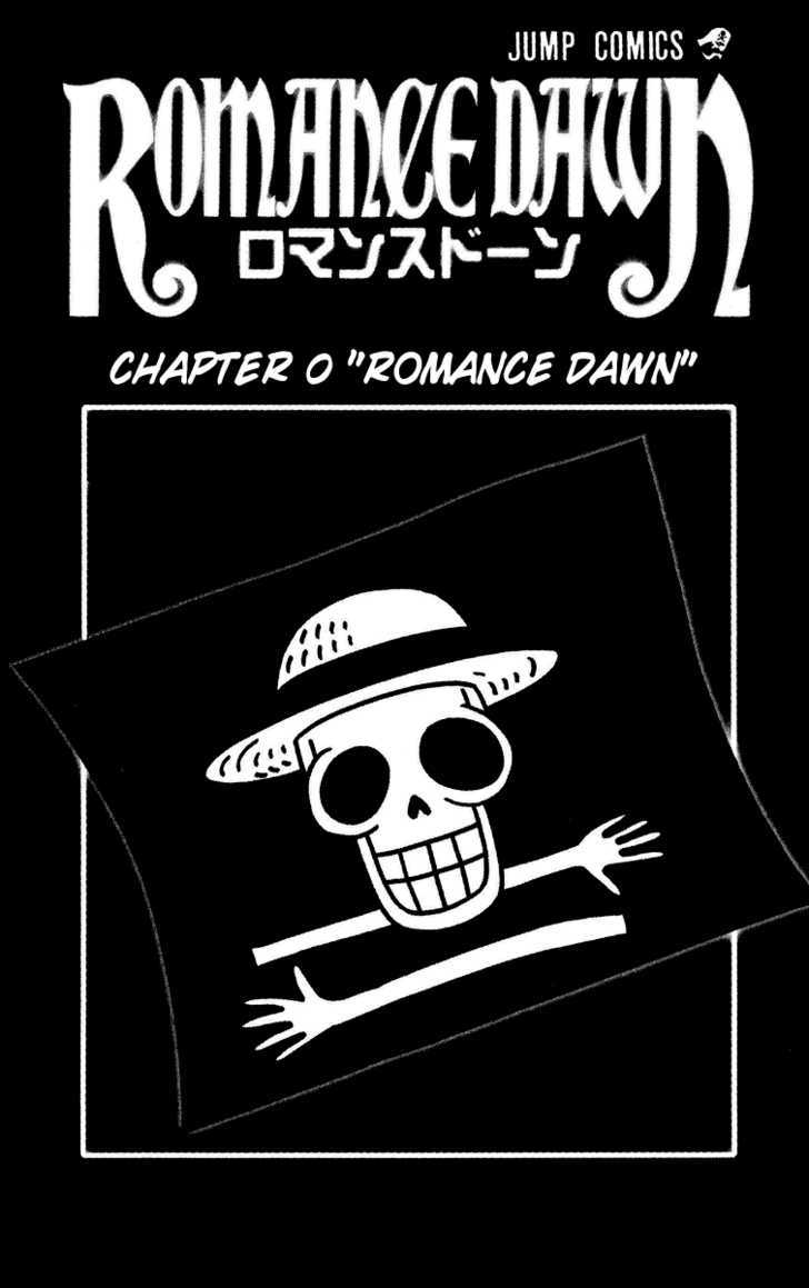 Romance Dawn - Vol.1 Chapter 1 : One Piece: Romance Dawn